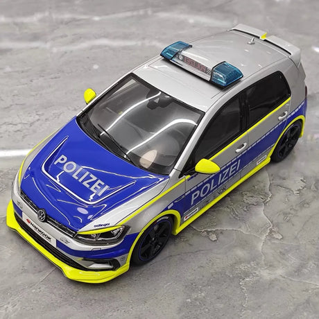 [OTTO] 1:18 Volkswagen 2018 Golf VII Polizei Model Car Resin