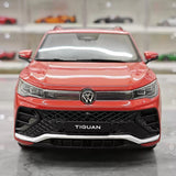 [OTTO] 1:18 Volkswagen 2025 Tiguan eTSI Red Model Car Resin