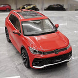[OTTO] 1:18 Volkswagen 2025 Tiguan eTSI Red Model Car Resin