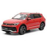 [OTTO] 1:18 Volkswagen 2025 Tiguan eTSI Red Model Car Resin