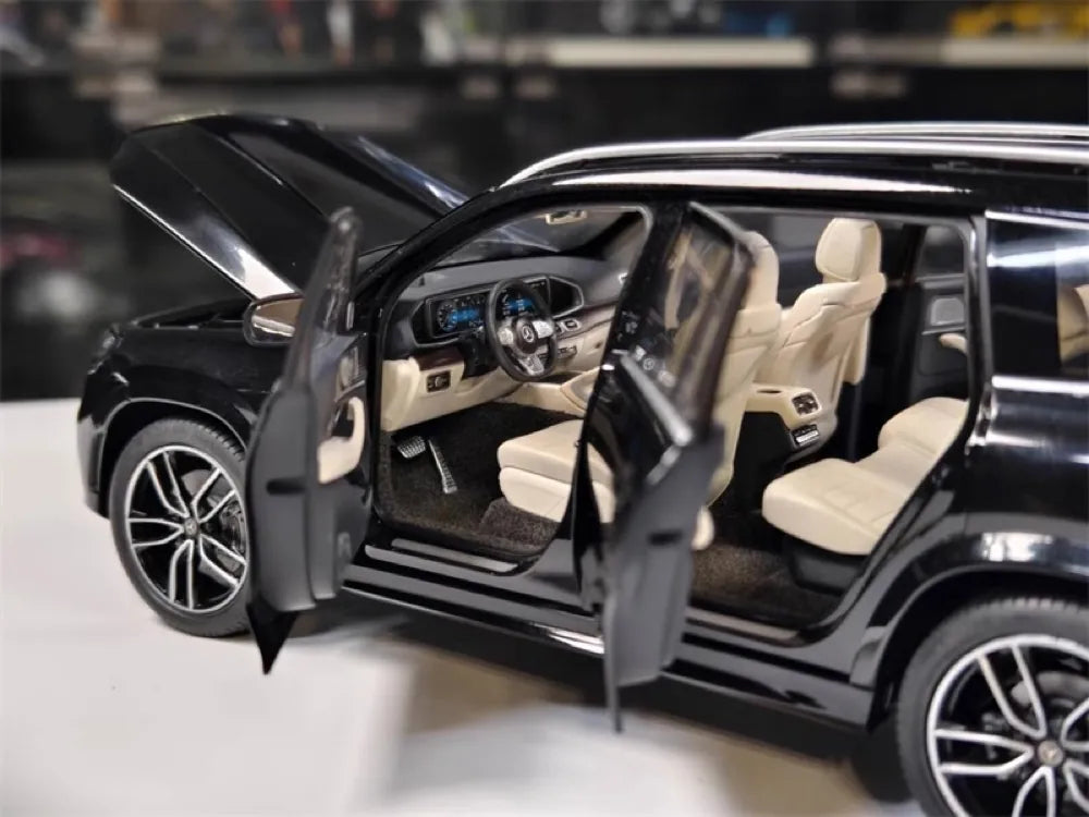 [Paragon] 1-18 Mercedes-Benz 2020 GLS noir voiture miniature Die-Cast