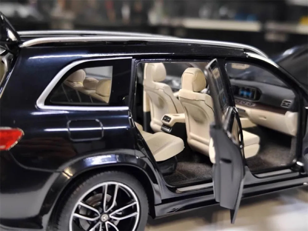 [Paragon] 1-18 Mercedes-Benz 2020 GLS zwart modelauto Die-Cast