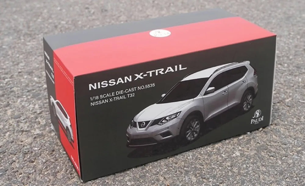 [Paudi] 1:18 Nissan 2018 X-Trail White Model Car Die-Cast