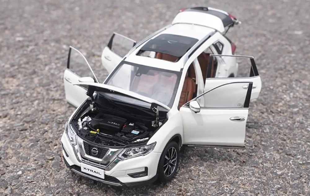 [Paudi] 1:18 Nissan 2018 X-Trail White Model Car Die-Cast