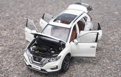 [Paudi] 1:18 Nissan 2018 X-Trail White Model Car Die-Cast