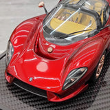 [Peako] 1:18 De Tomaso 2019 P72 Red Model Car Resin