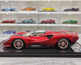 [Peako] 1:18 De Tomaso 2019 P72 Red Model Car Resin