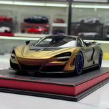 [Peako] 1:18 McLaren 2019 720S Novitec Gold Model Car Resin