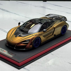 [Peako] 1:18 McLaren 2019 720S Novitec Gold Model Car Resin