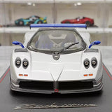 [Peako] 1:18 Pagani 2005 Zonda F Silver Model Car Resin