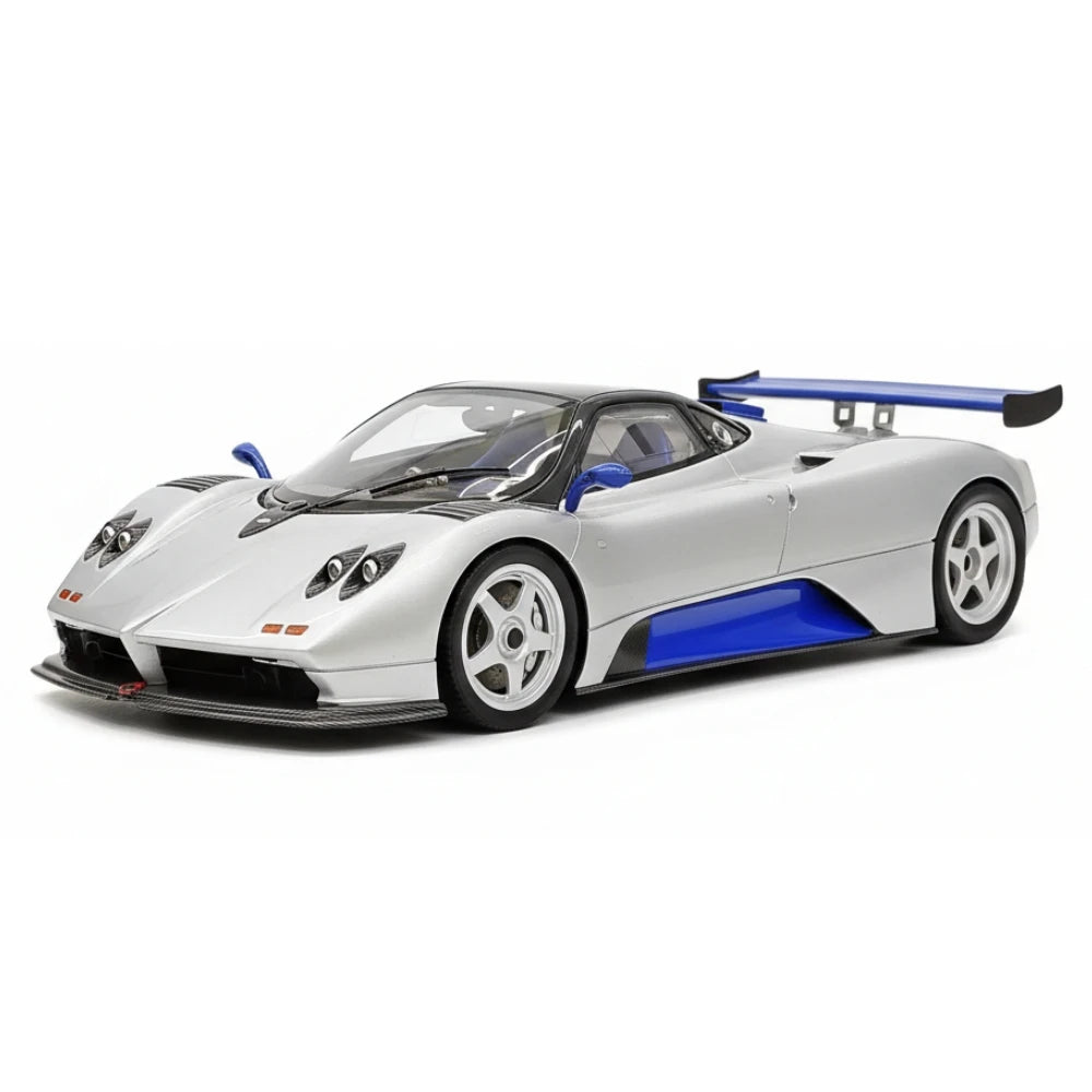 [Peako] 1:18 Pagani 2005 Zonda F Silver Model Car Resin