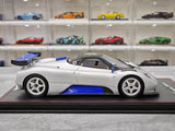 [Peako] 1:18 Pagani 2005 Zonda F Silver Model Car Resin
