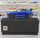 [POP RACE] Honda 1:18 2020 Mugen Civic FK8 Type R Blue Model Car Resin