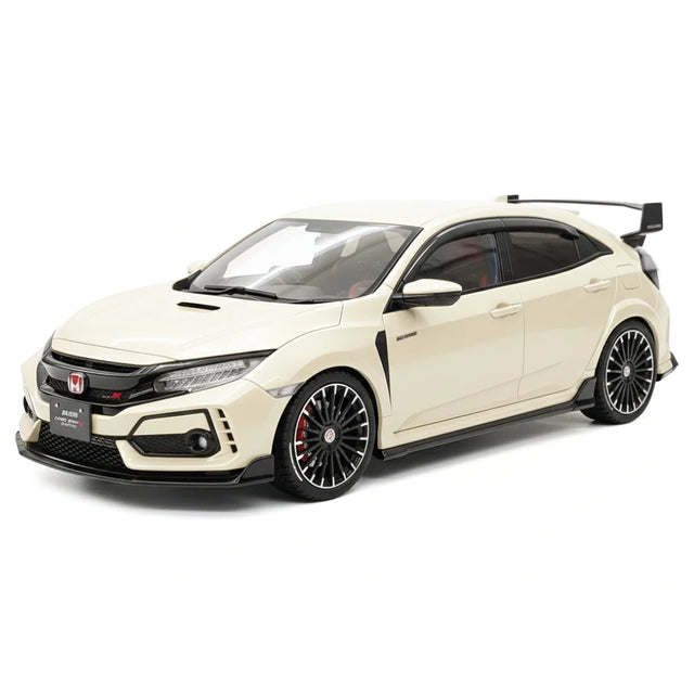 [POP RACE] Honda 1:18 2020 Mugen Civic FK8 Type R ホワイト モデルカー レジン