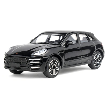 Porsche 2014 Macan svart 1:43 – pressgjuten visningsmodell