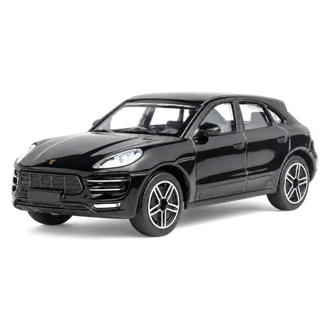 Porsche 2014 Macan 1:43 negra – Modelo de Metal Fundido