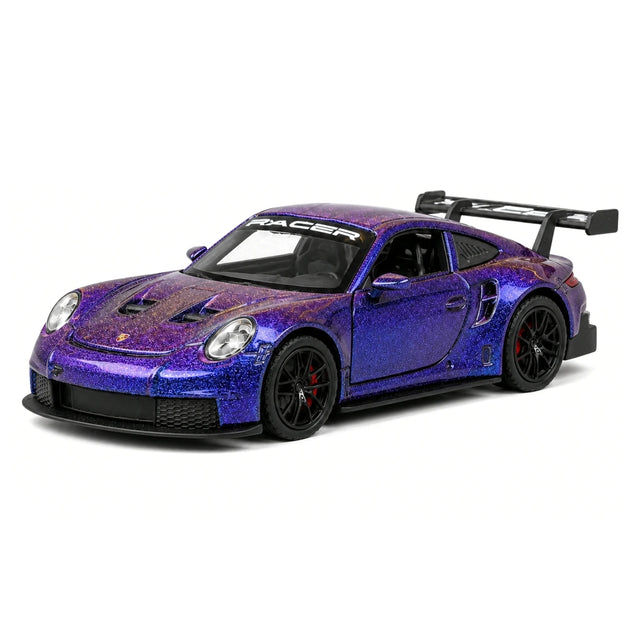 Porsche 2016 911 GT3 RS lila 1:32 – pressgjuten visningsmodell