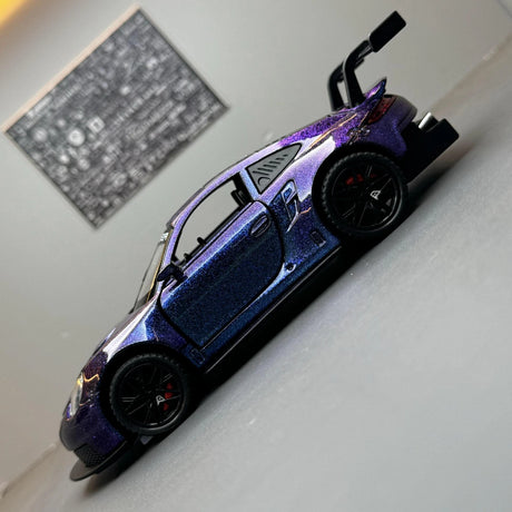 Porsche 2016 911 GT3 RS Purple 1:32 – Druckguss-Display-Modell in Druckguss