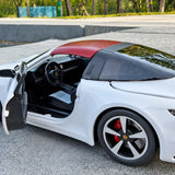 Porsche 2020 911 Carrera Cabriolet vit 1:32 – pressgjuten visningsmodell