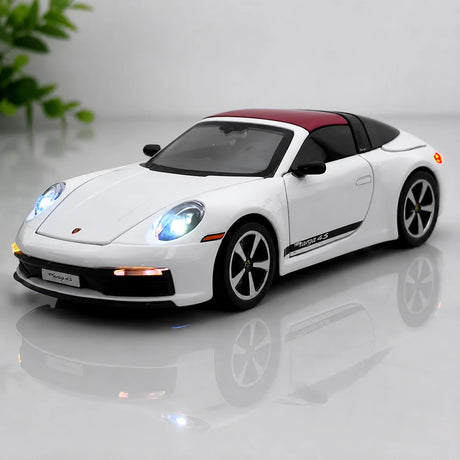 Porsche 2020 911 Carrera Cabriolet White 1:32 – Druckguss-Display-Modell in Druckguss