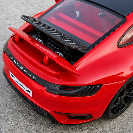 Porsche 2021 911 Turbo S rood 1:24 – diecast displaymodel