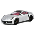 Porsche 2021 911 Turbo S zilver 1:24 – diecast displaymodel
