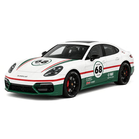 Porsche 2021 Panamera Turbo S groen 1:24 – diecast displaymodel