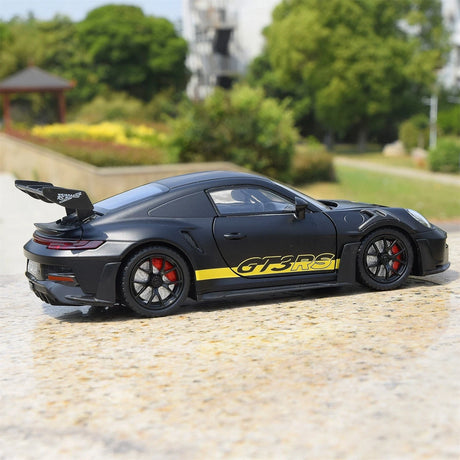 Porsche 2023 911 GT3 RS zwart 1:24 – diecast displaymodel