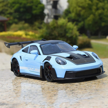 Porsche 2023 911 GT3 RS blauw 1:24 – diecast displaymodel