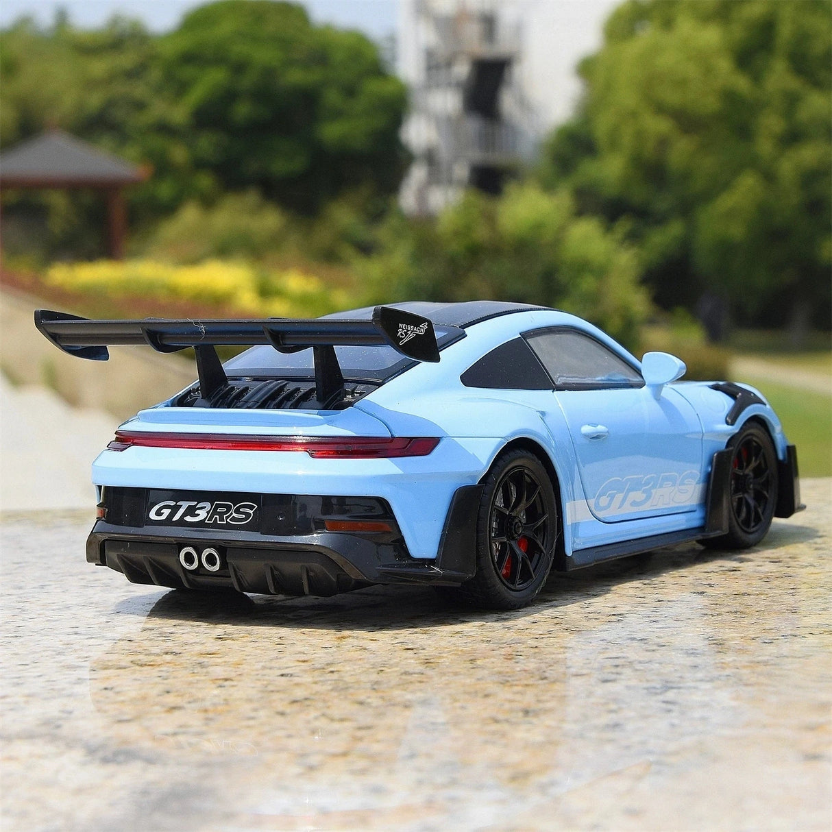 Porsche 2023 911 GT3 RS 블루 1:24 – 다이캐스트 디스플레이 모델 다이캐스트