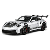 Porsche 2023 911 GT3 RS zilver 1:24 – diecast displaymodel