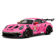 Porsche 2023 911 GT3 RS T-Rex Livery roze #80 1:24 diecast displaymodel - aanzicht 10