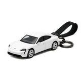Porsche Taycan Turbo Keychain 1:64 Model Car Keychain