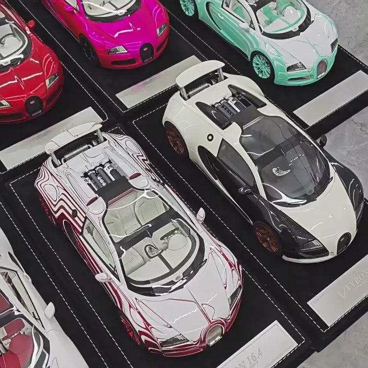 [Henson & Heaven] سيارة Bugatti 2005 Veyron مصغرة بمقياس 1:18 باللون أسود