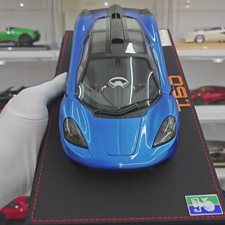 [Meko] 1:18 Gordon Murray Automotive 2020 T50 modelauto zilver