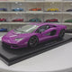 [Top Speed] 1:18 Lamborghini 2022 Countach LPI 800-4 Fioletowy model samochodu