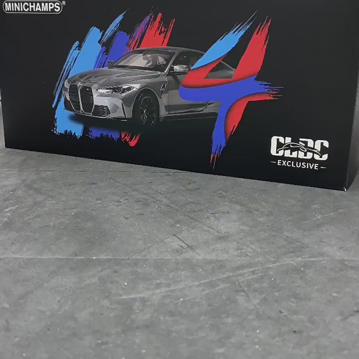 [Minichamps] 1:18 BMW 2021 M4 G82 그레이 미니카 모델