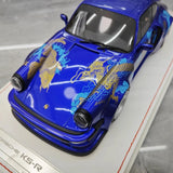 [Runner] 1:18 Porsche 1974 911 Carrera RSR 3.0 KS-R Deep Blue Model Car Resin