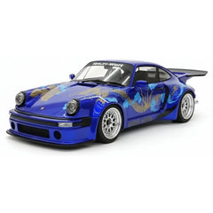 [Runner] 1:18 Porsche 1974 911 Carrera RSR 3.0 KS-R Deep bleu voiture miniature Resin