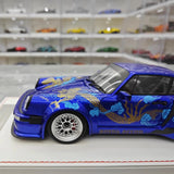 [Runner] 1:18 Porsche 1974 911 Carrera RSR 3.0 KS-R Deep Blue Model Car Resin