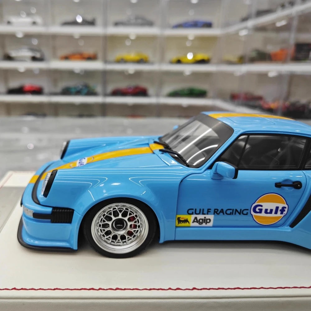 [Runner] 1:18 Porsche 1974 911 Carrera RSR 3.0 KS-R Gulf Model Car Resin