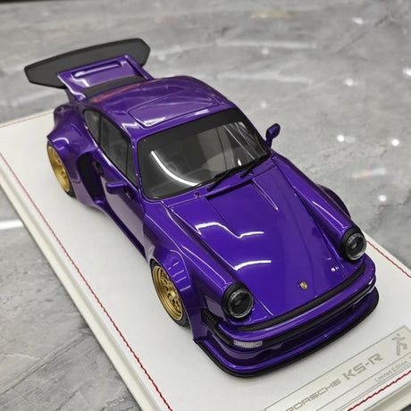 [Runner] 1:18 Porsche 1974 911 Carrera RSR 3.0 KS-R Purple Model Car Resin