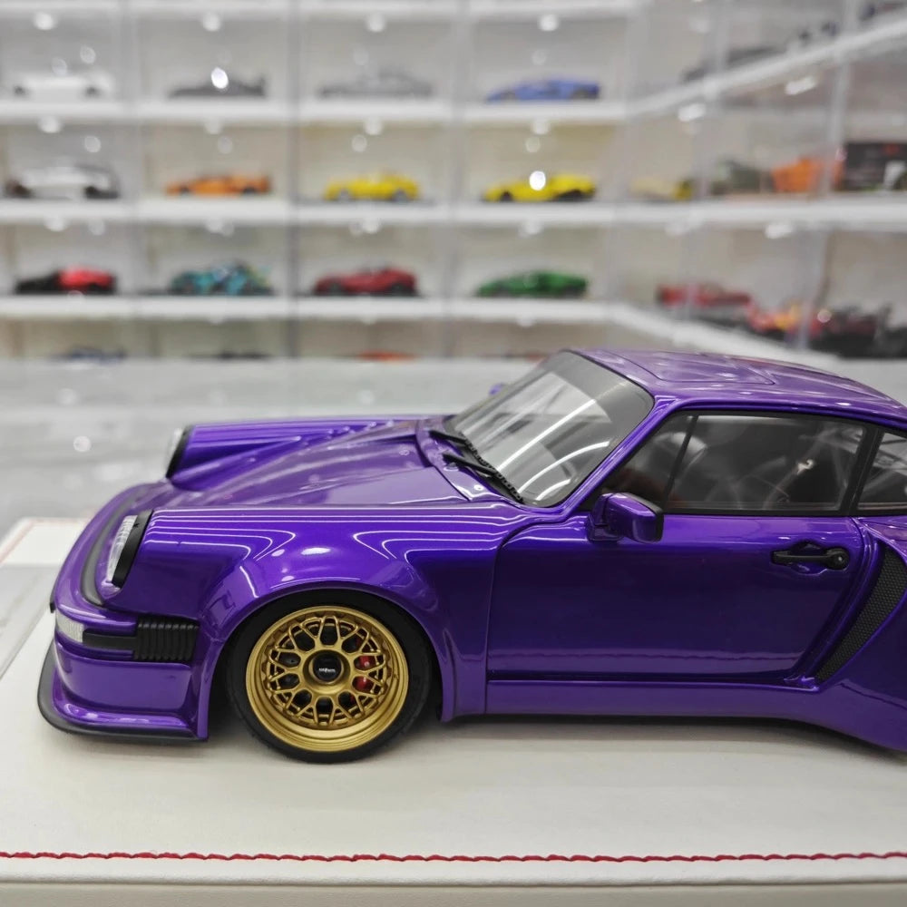 [Runner] 1:18 Porsche 1974 911 Carrera RSR 3.0 KS-R Purple Model Car Resin