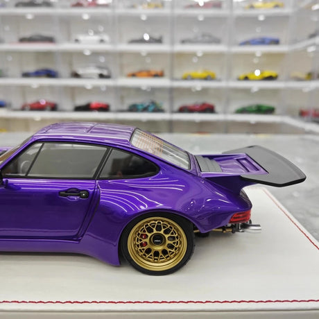 [Runner] 1:18 Porsche 1974 911 Carrera RSR 3.0 KS-R Purple Model Car Resin