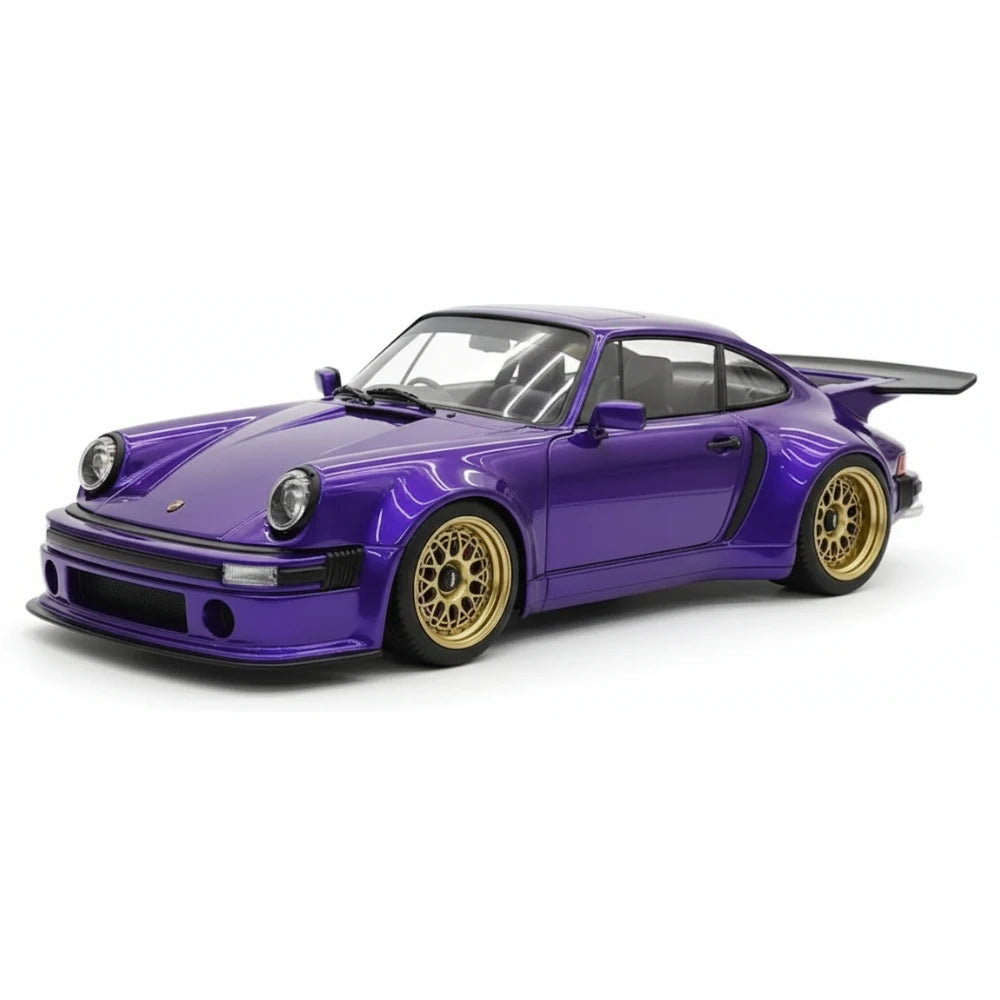 [Runner] 1:18 Porsche 1974 911 Carrera RSR 3.0 KS-R Purple Model Car Resin