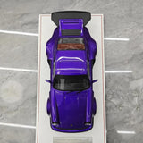 [Runner] 1:18 Porsche 1974 911 Carrera RSR 3.0 KS-R Purple Model Car Resin