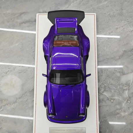 [Runner] 1:18 Porsche 1974 911 Carrera RSR 3.0 KS-R Purple Model Car Resin