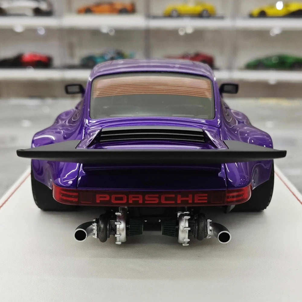[Runner] 1:18 Porsche 1974 911 Carrera RSR 3.0 KS-R Purple Model Car Resin