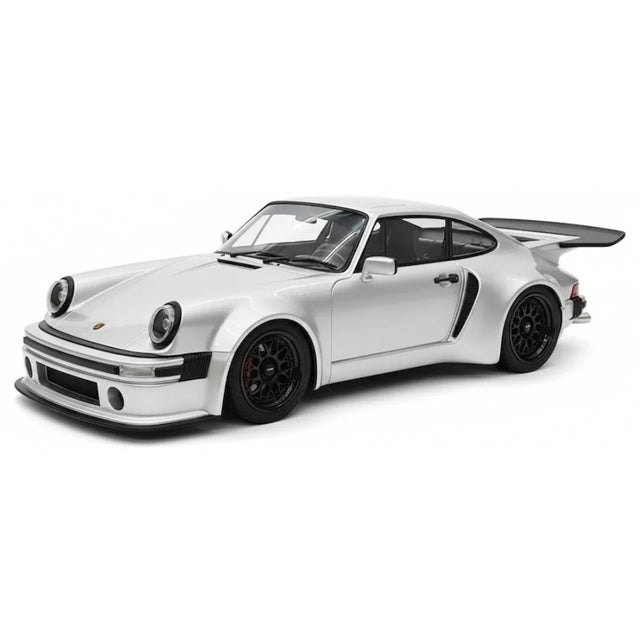 [Runner] 1:18 Porsche 1974 911 Carrera RSR 3.0 KS-R Silver Model Car Resin
