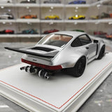 [Runner] 1:18 Porsche 1974 911 Carrera RSR 3.0 KS-R Silver Model Car Resin